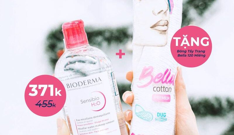 [Mint x Bioderma] SIÊU ƯU ĐÃI NGẬP TRÀN BIODERMA SENSIBIO H2O