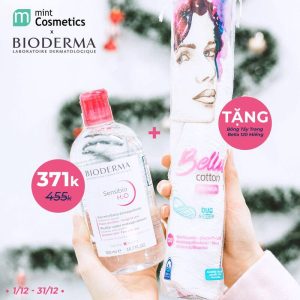 [Mint x Bioderma] SIÊU ƯU ĐÃI NGẬP TRÀN BIODERMA SENSIBIO H2O