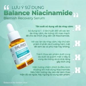 Serum Ngừa Mụn Balance Niacinamide 15% Blemish Recovery 30ml