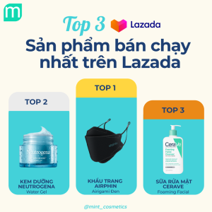 Top 3 bán chạy tạo trend tại Mint Cosmetics năm 2021 Top 3 bán chạy tạo trend tại Mint Cosmetics năm 2021