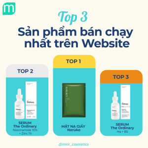 Top 3 bán chạy tạo trend tại Mint Cosmetics năm 2021 top ban chay