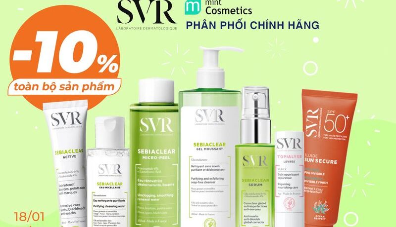 SVR SALE SẠCH 10% TOÀN BỘ SẢN PHẨM