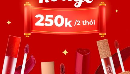Combo Son Của Năm: Tậu 2 Thỏi Son Black Rouge, Tích Kiệm Ví Tiền