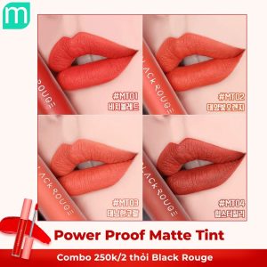 Combo Son Của Năm: Tậu 2 Thỏi Son Black Rouge, Tích Kiệm Ví Tiền