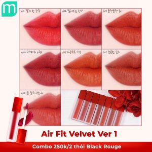Combo Son Của Năm: Tậu 2 Thỏi Son Black Rouge, Tích Kiệm Ví Tiền