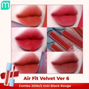 Combo Son Của Năm: Tậu 2 Thỏi Son Black Rouge, Tích Kiệm Ví Tiền