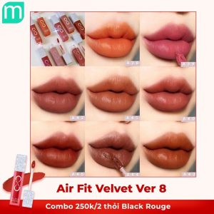 Combo Son Của Năm: Tậu 2 Thỏi Son Black Rouge, Tích Kiệm Ví Tiền