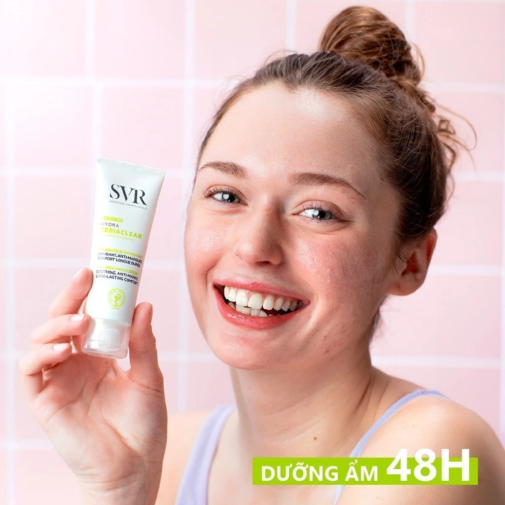 Kem Dưỡng Cho Da Dầu Mụn SVR Sebiaclear Hydra 40ml