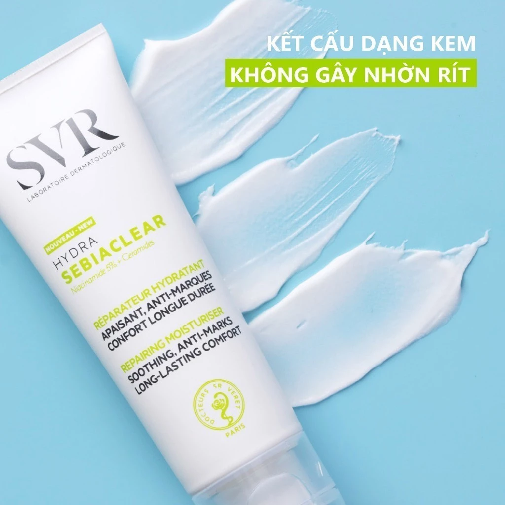 Kem Dưỡng Cho Da Dầu Mụn SVR Sebiaclear Hydra 40ml