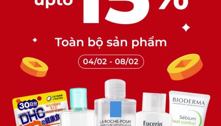 SALE KHAI XUÂN UP TO 15% TOÀN BỘ CỬA HÀNG