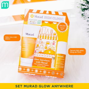 Set Murad Skin Clinic Glow Anywhere with Murad 2 Món