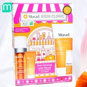 Set Murad Skin Clinic Start Glowing with Murad 4 Món