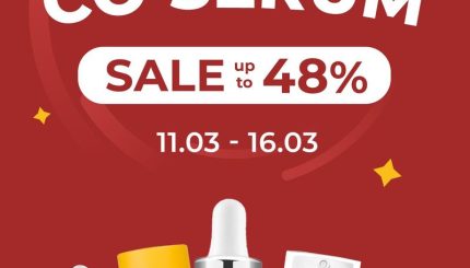SALE UP TO 48% TẤT CẢ SERUM TẠI MINT: DA KHÓ - CÓ SERUM LO