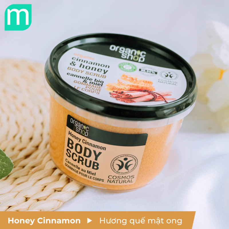 Tẩy Da Chết Toàn Thân Organic Shop Body Scrub 250ml