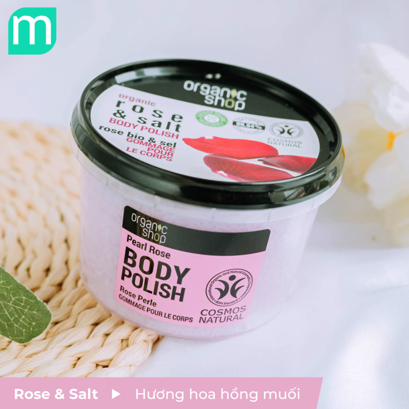 Tẩy Da Chết Toàn Thân Organic Shop Body Scrub 250ml