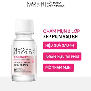 Chấm Mụn Neogen 2 Lớp Dermalogy A-Clear Aid Soothing Pink Eraser 15ml