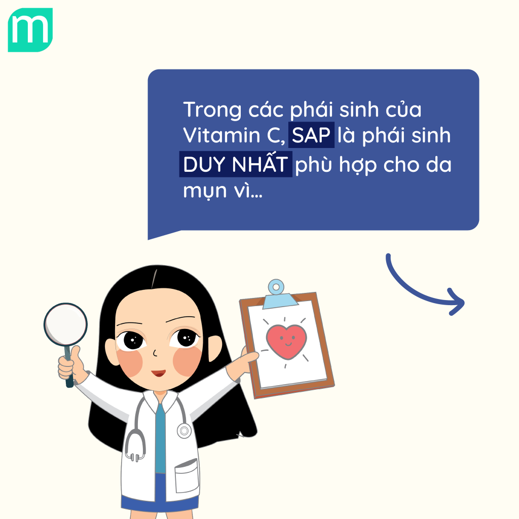 Chuyện Dùng Vitamin C Cho Da Mụn