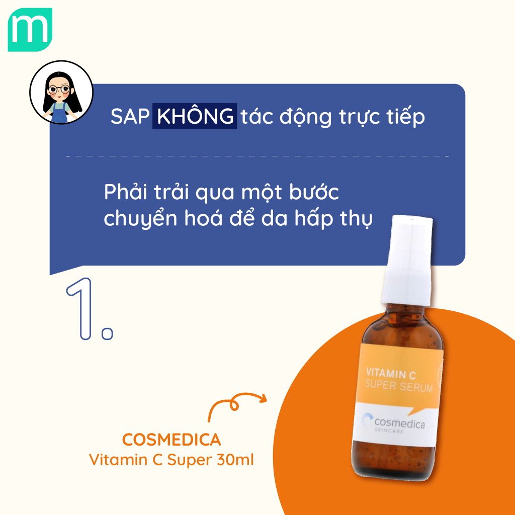 Chuyện Dùng Vitamin C Cho Da Mụn