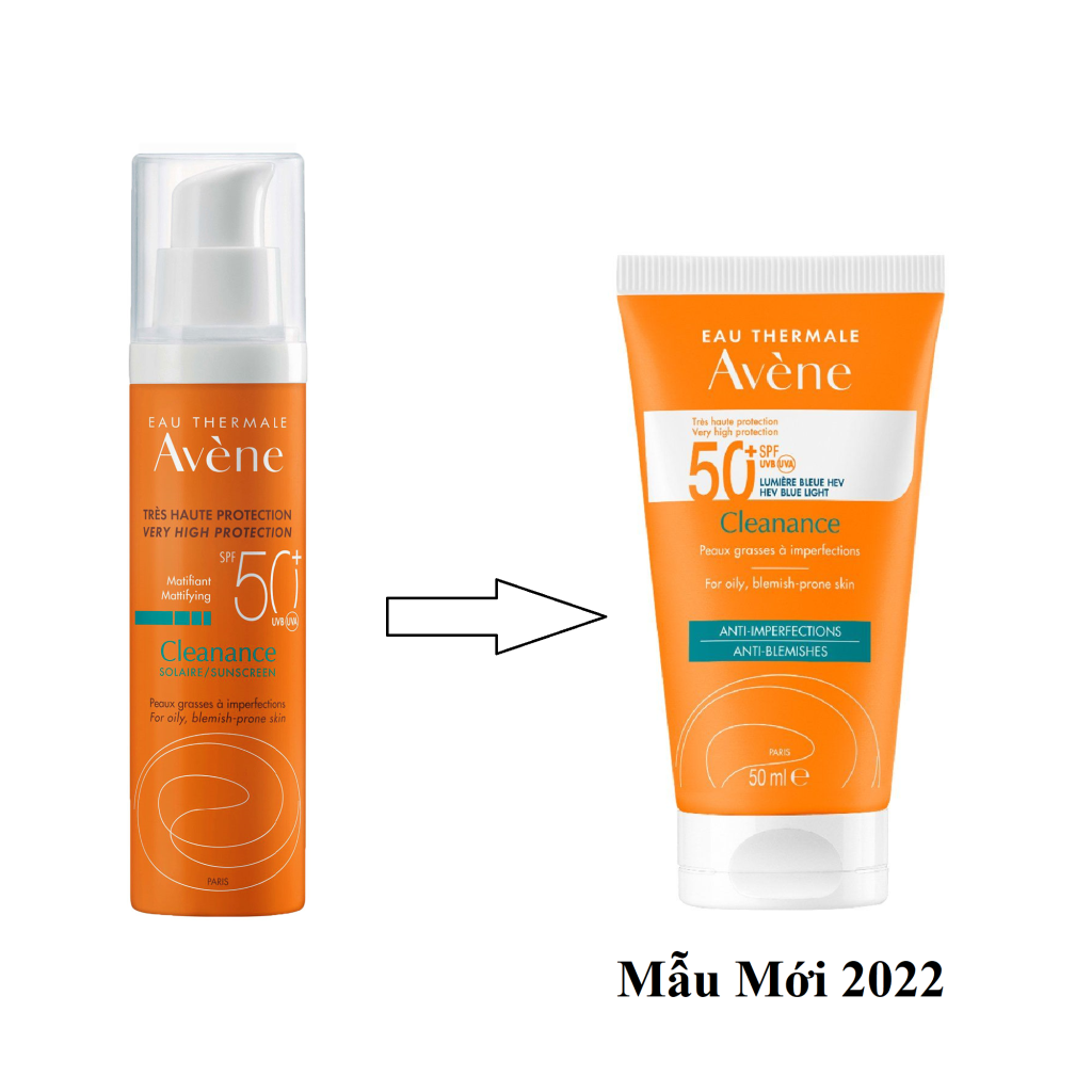 Kem Chống Nắng Avene Cleanance Solar SPF50+ 50ml