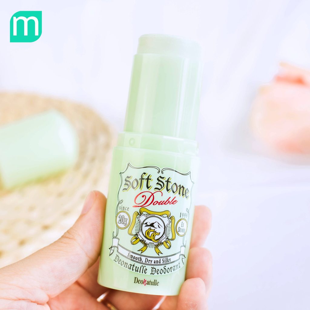 Lăn Khử Mùi Đá Khoáng Soft Stone 20G Lăn Khử Mùi Đá Khoáng Soft Stone 20G