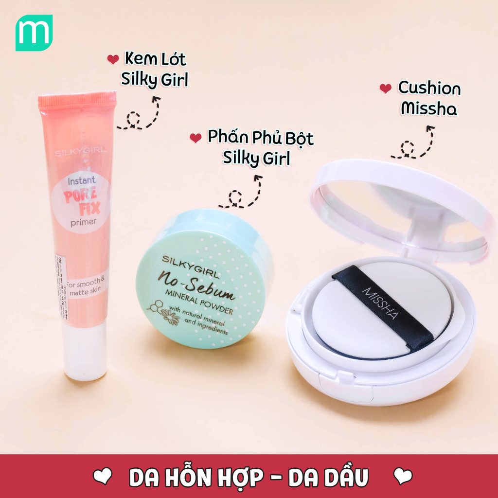 Gợi Ý Cho Nàng Set Make Up Dưới 500k Cho Từng Loại Da