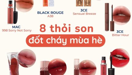 8 Màu Son Sẵn Sàng Đốt Cháy Mùa Hè Của Bạn