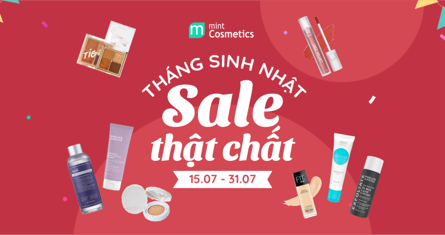 Sale Sinh Nhật Mint Nửa Cuối Tháng 7 Có Gì?