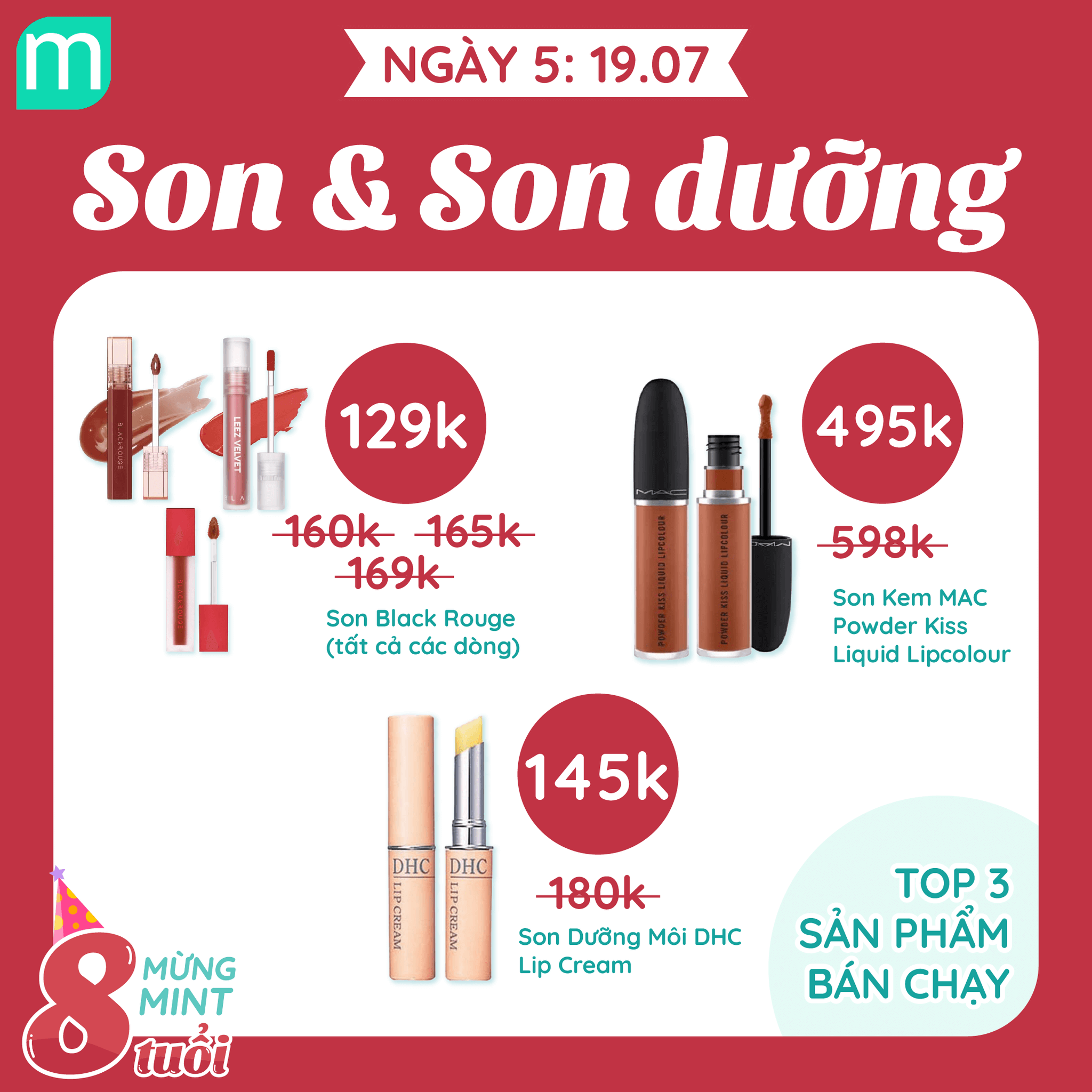 Sale Sinh Nhật Mint Nửa Cuối Tháng 7 Có Gì?