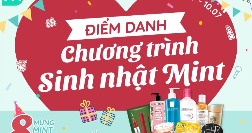 Điểm Danh Chương Trình Sinh Nhật Mint