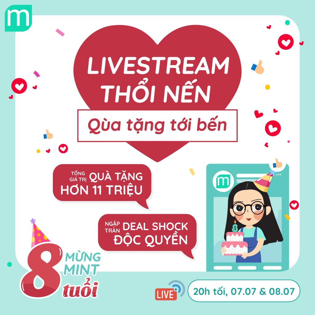 Điểm Danh Chương Trình Sinh Nhật Mint