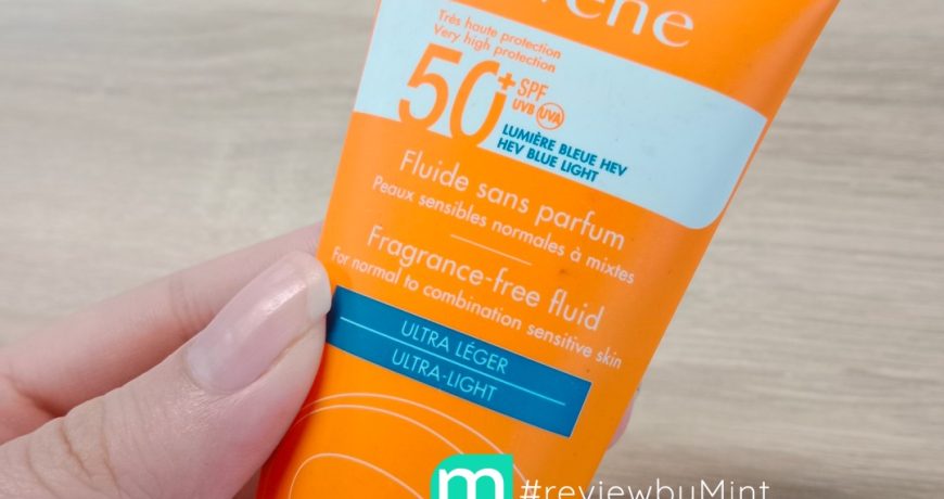 Review Kem Chống Nắng Avene Fragance - Free Fluid