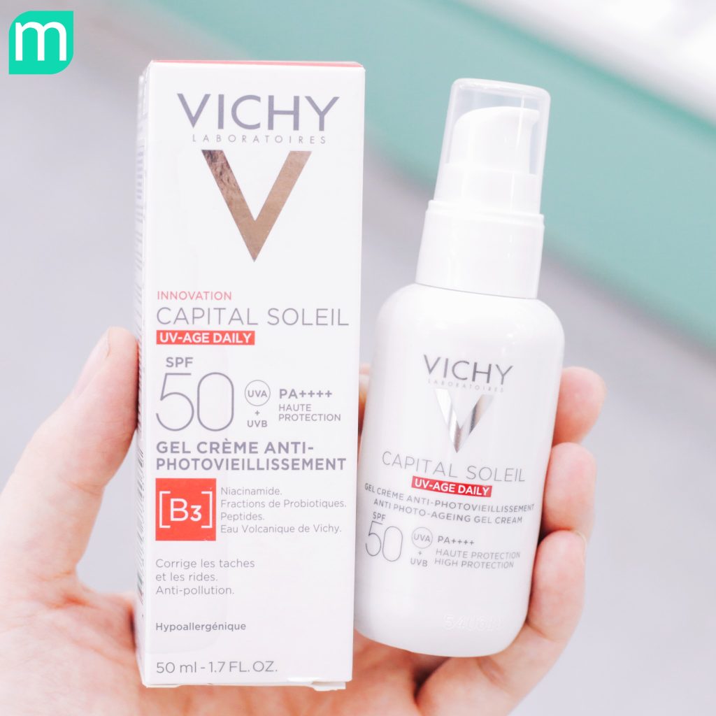 Kem Chống Nắng Vichy Capital Soleil UV Age Daily SPF50 50ML