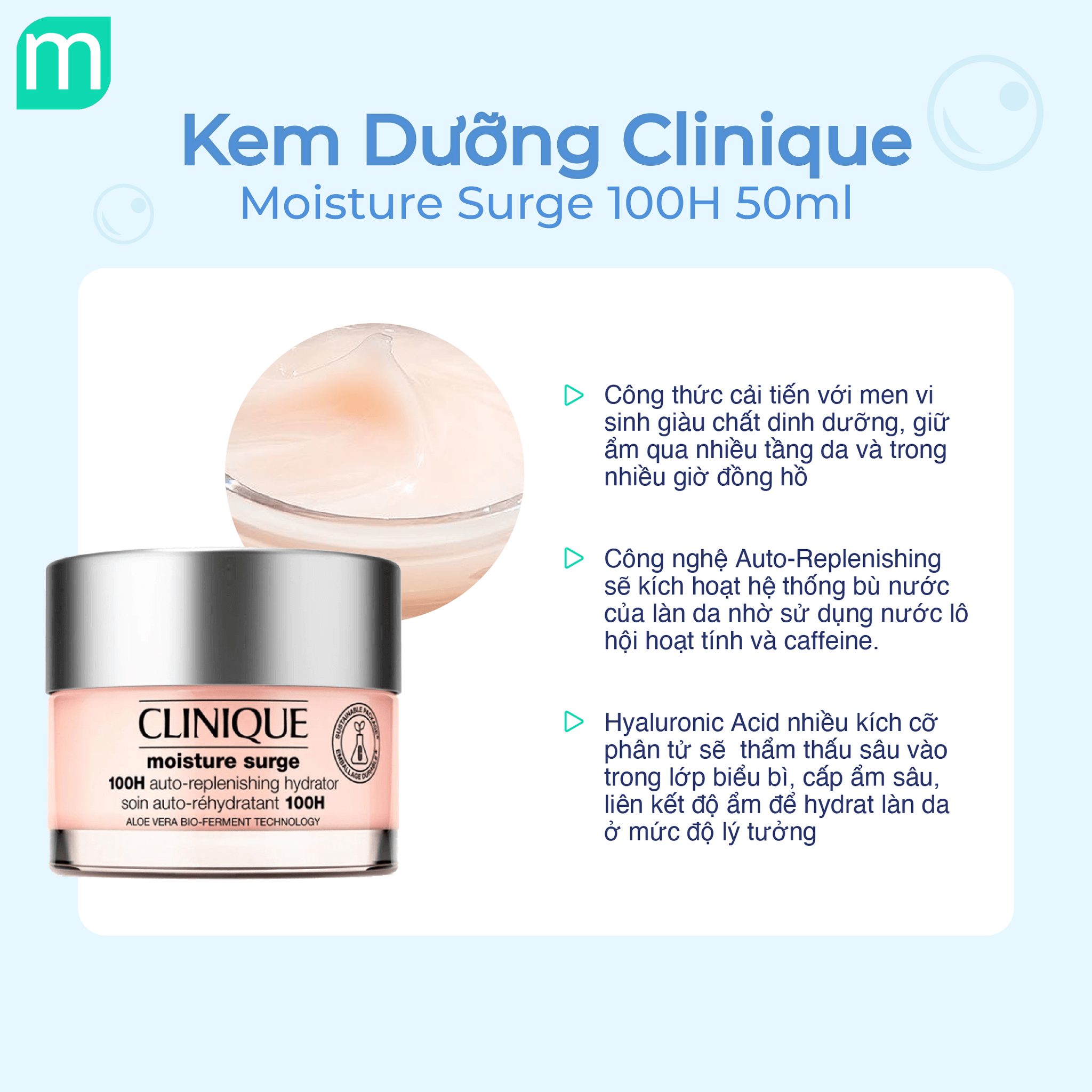Kem Dưỡng "Bơm Nước" Tức Thì