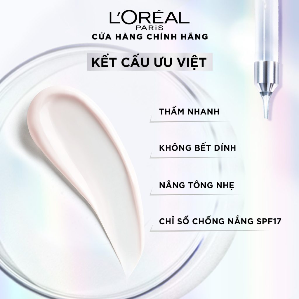Kem Dưỡng Ngày L’Oreal Paris Glycolic Bright Day SPF 17 50ml