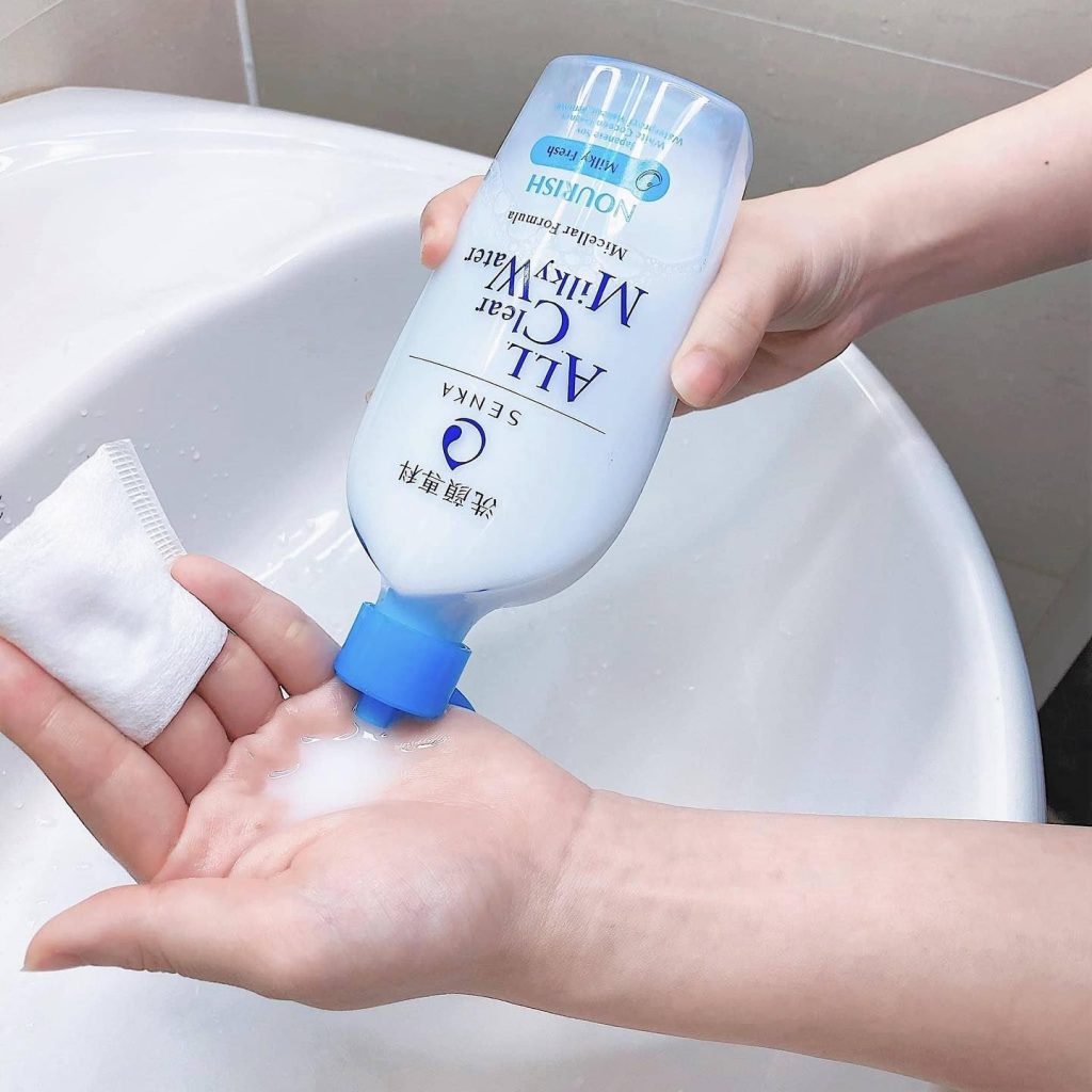 Nước Sữa Tẩy Trang Senka All Clear Milky Water 230ml Nước Sữa Tẩy Trang Senka All Clear Milky Water 230ml