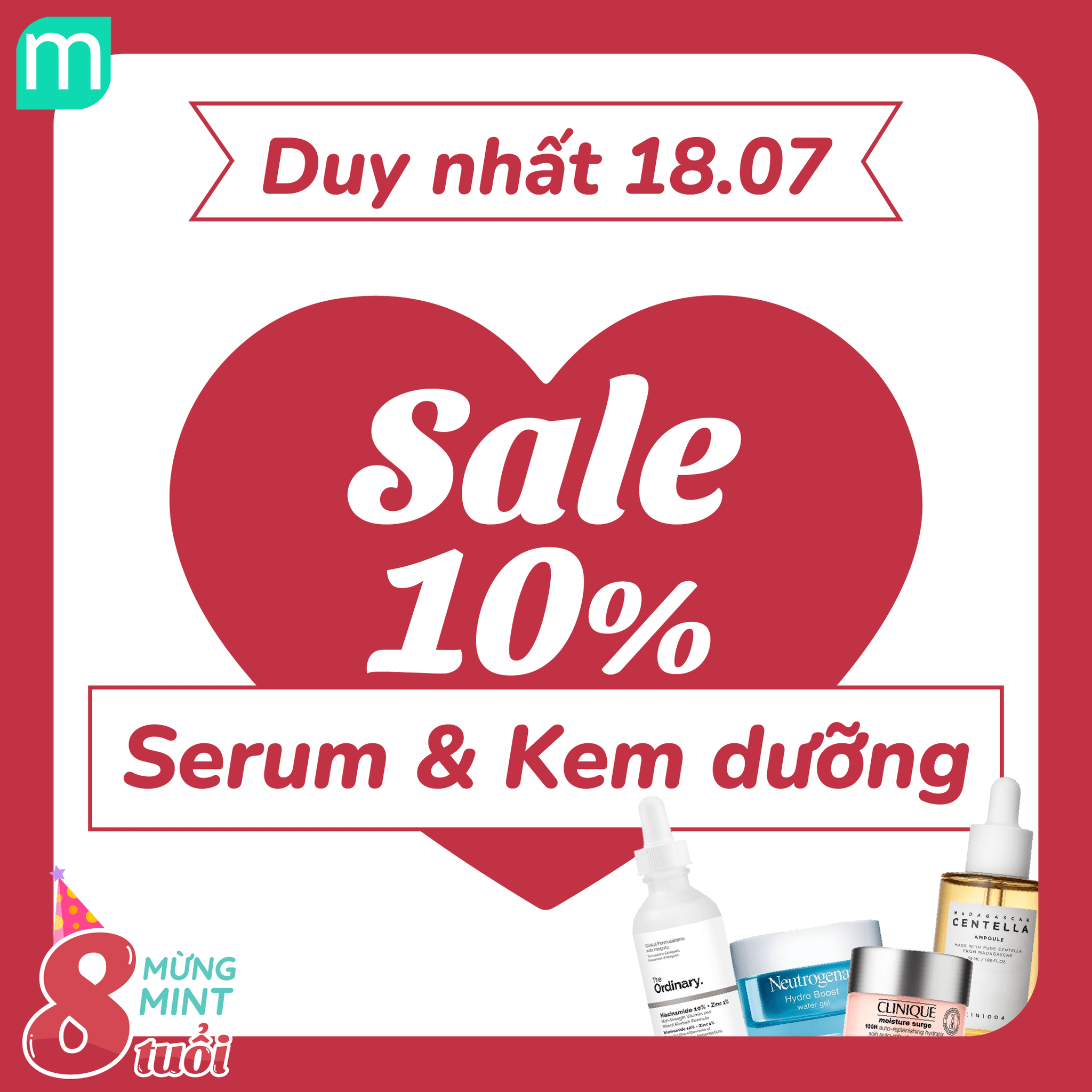 Sale Sinh Nhật Mint Nửa Cuối Tháng 7 Có Gì?