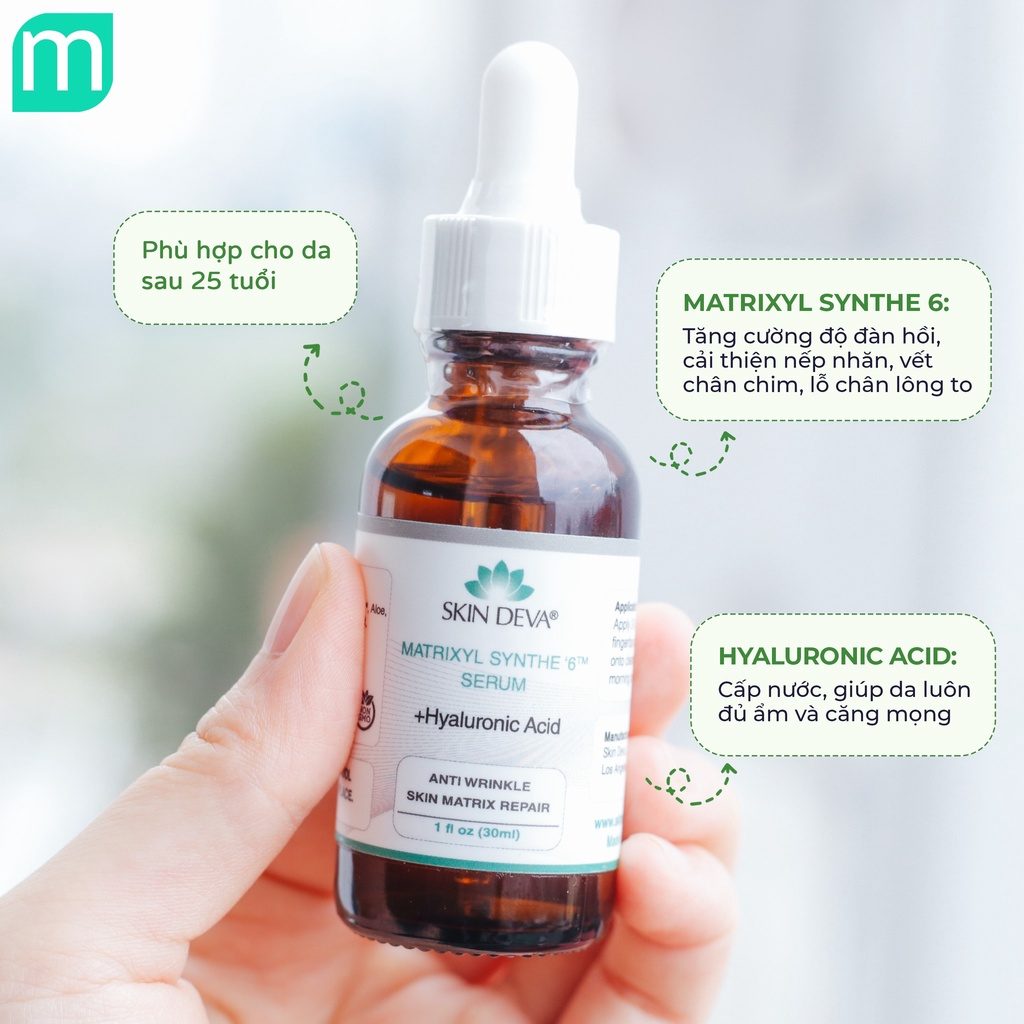 Serum Skin Deva Matrixyl Synthe 6 + Hyaluronic Acid 30ml