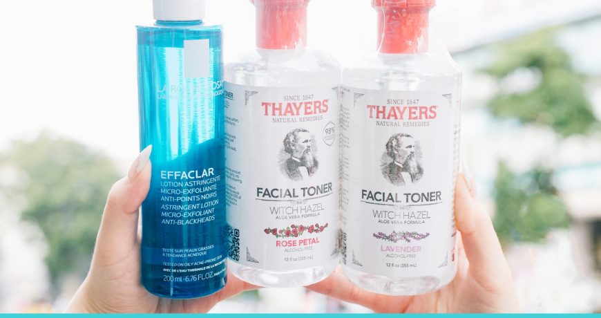 Chọn Toner Làm Sạch Cho Từng Loại Da