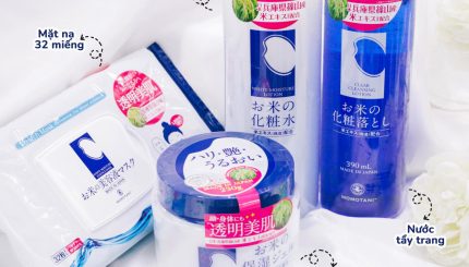 Trọn Bộ Dưỡng Sáng Da Nhật Momotani