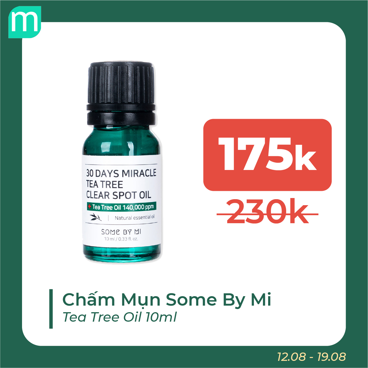 Deal Trị Mụn Giá Mềm Cho Học Sinh - Sinh Viên 