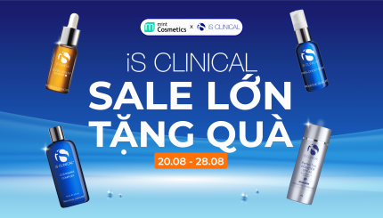 Bão SALE Toàn Bô 15% Sản Phẩm iS Clinical