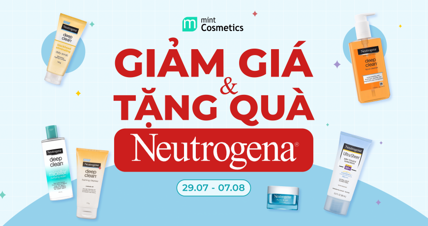Chương Trình Giảm Giá Và Tặng Quà Neutrogena