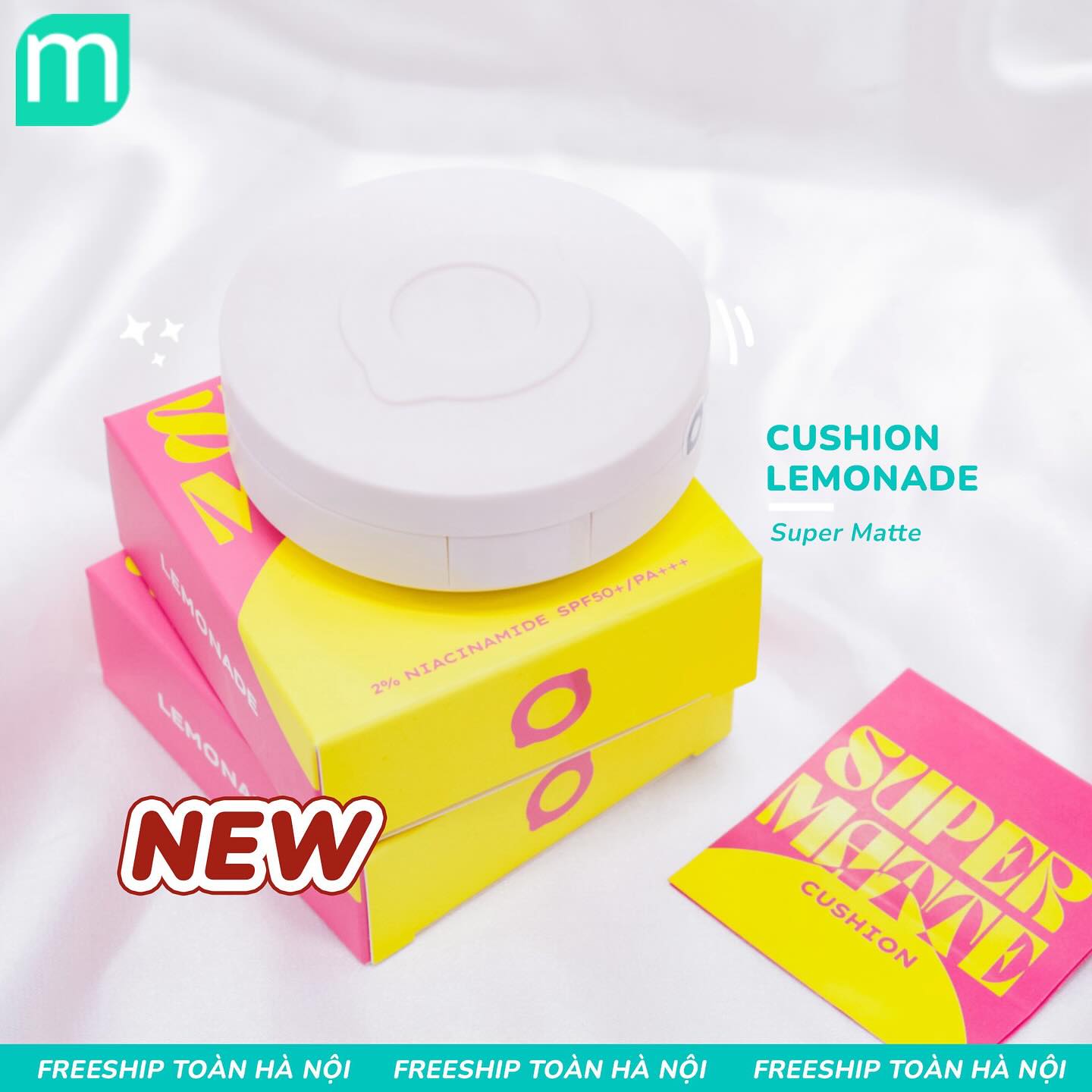 Cushion Lemonade Super Matte SPF50 PA+++ Cushion Lemonade Super Matte SPF50 PA+++