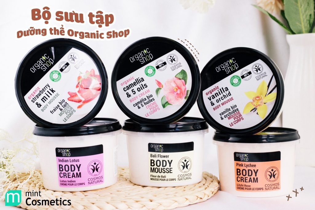Dưỡng Thể Organic Shop 250ml