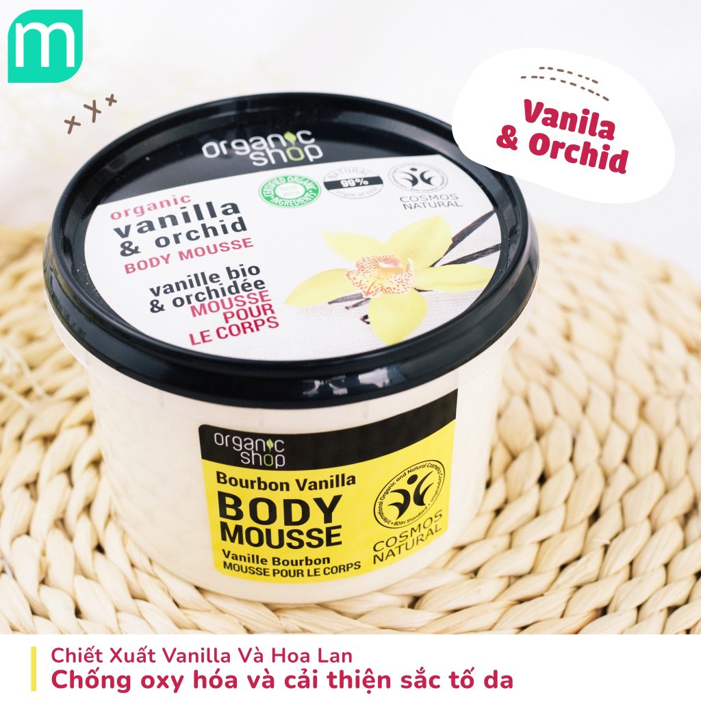 Dưỡng Thể Organic Shop 250ml