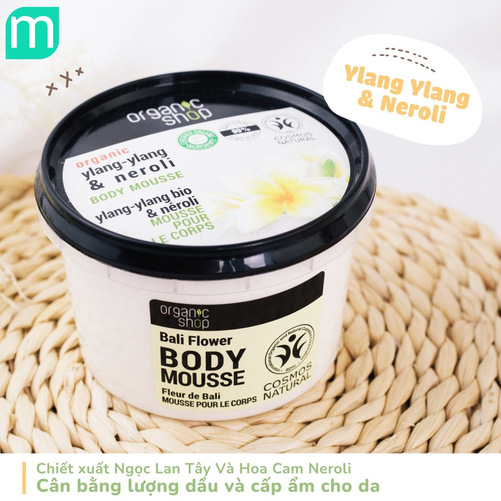 Dưỡng Thể Organic Shop 250ml