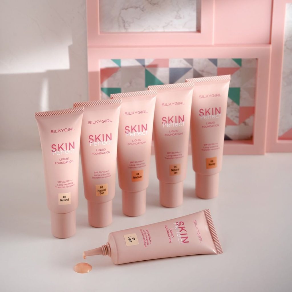 Kem Nền Silky Girl Skin Perfect SPF30 25ml