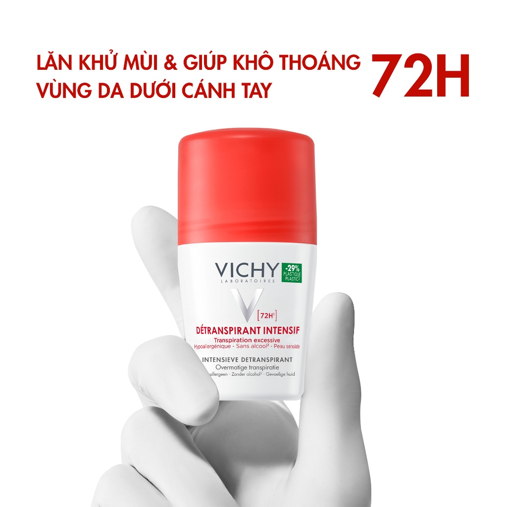 Lăn Khử Mùi Vichy 72h 50ml