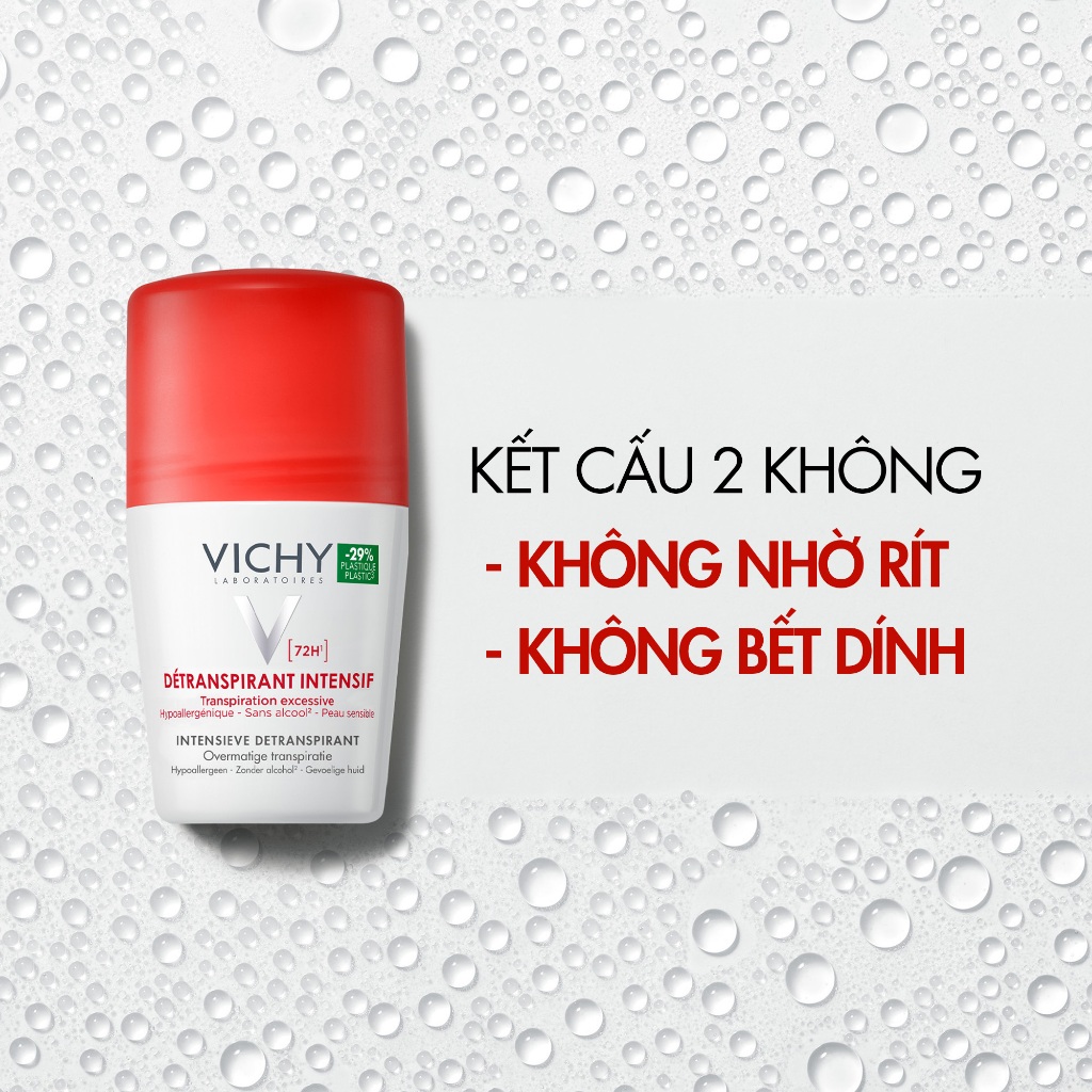 Lăn Khử Mùi Vichy 72h 50ml