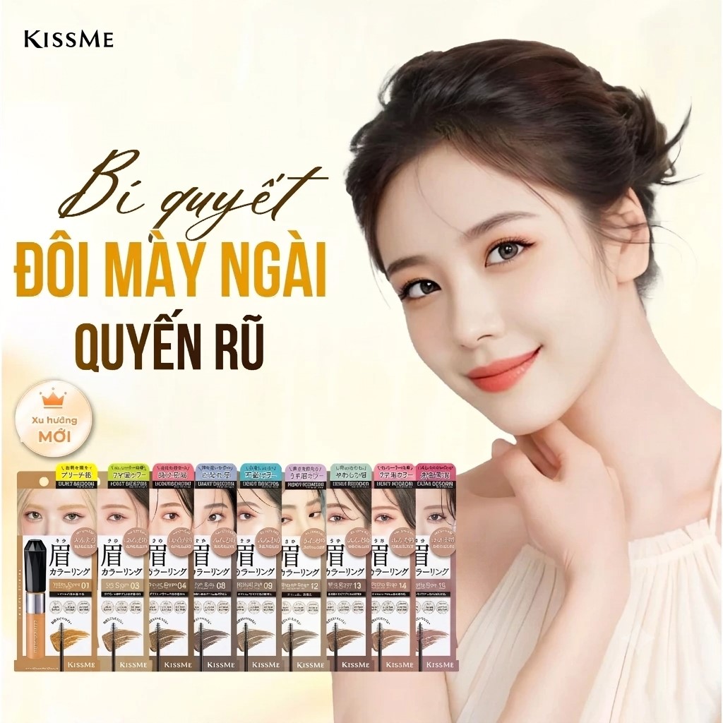 Mascara Lông Mày Kiss Me Heavy Rotation 8g Mascara Lông Mày Kiss Me Heavy Rotation 8g